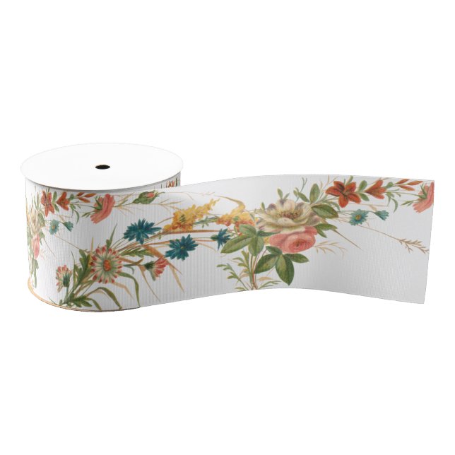 Wildflowers Grosgrain Ribbon (Spool)