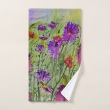 Wildflowers Hand Towel