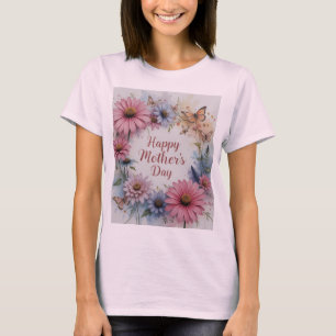 Wildflowers Happy Mother's Day T-Shirt