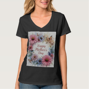 Wildflowers Happy Mother's Day T-Shirt