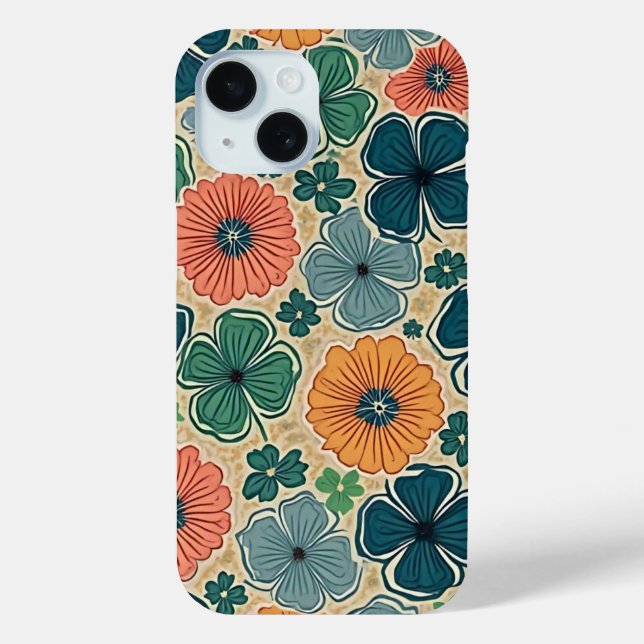 Wildflowers Harmonious Tones Case-Mate iPhone Case (Back)