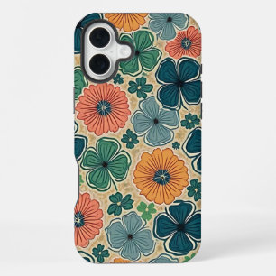 Wildflowers Harmonious Tones iPhone 16 Plus Case