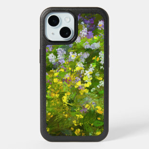 Wildflowers Impasto Painting - Original Flower Art iPhone 15 Case