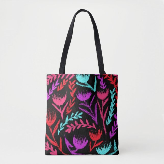Wildflowers in Colors that POP!   Tote Bag (Front)