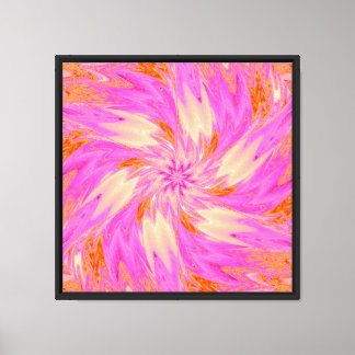 Wildflowers in Pastels 10 Canvas Print