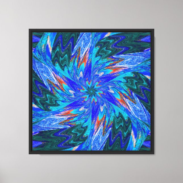 Wildflowers in Pastels 12 Canvas Print (Front)