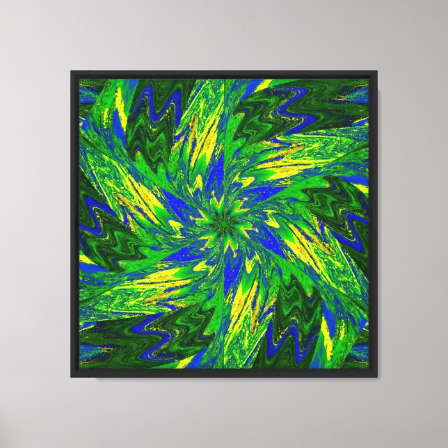 Wildflowers in Pastels 13 Canvas Print (Front)