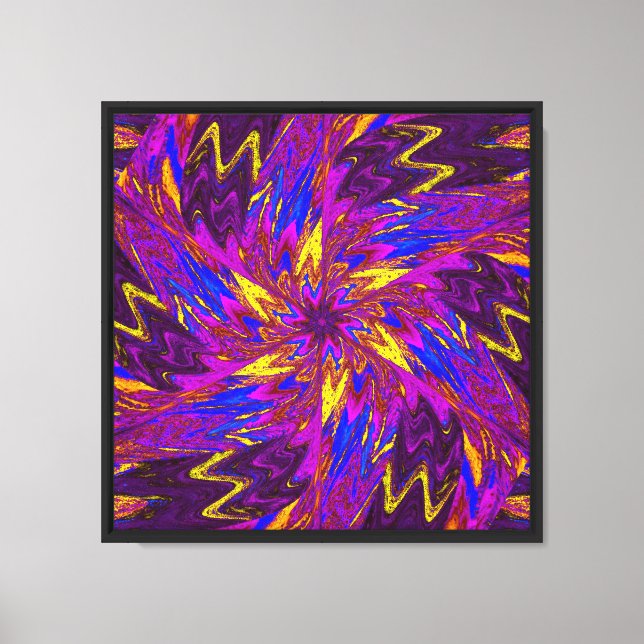 Wildflowers in Pastels 14 Canvas Print (Front)