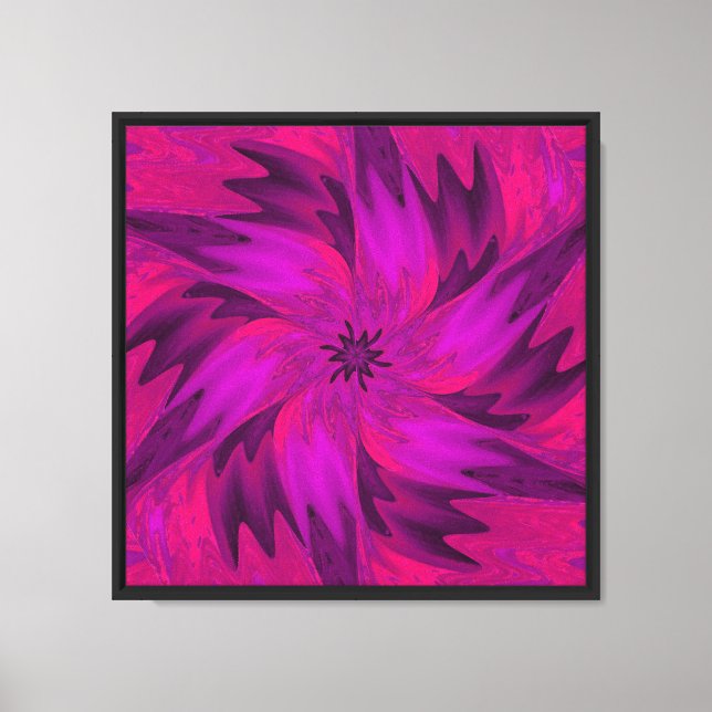 Wildflowers in Pastels 3 Canvas Print (Front)