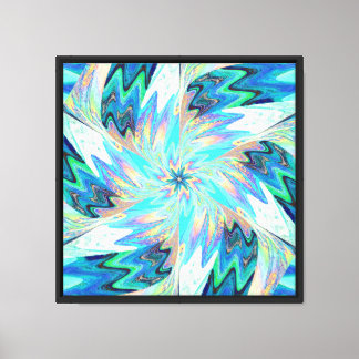 Wildflowers in Pastels 4 Canvas Print