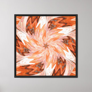 Wildflowers in Pastels 5 Canvas Print