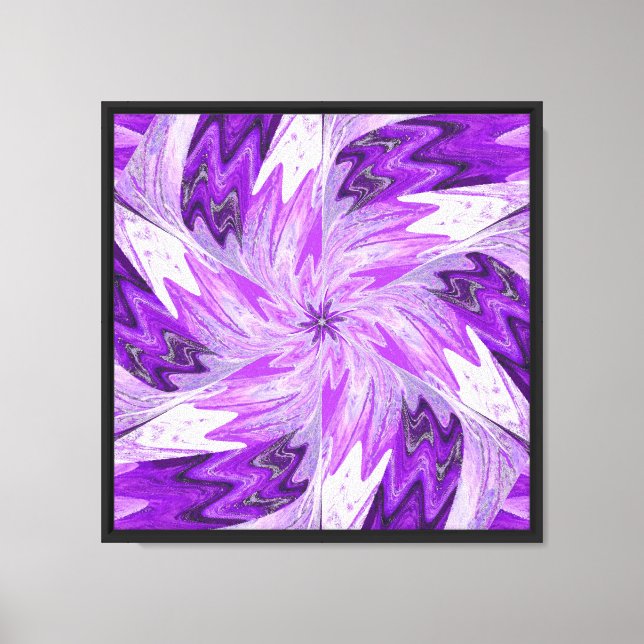 Wildflowers in Pastels 6 Canvas Print (Front)