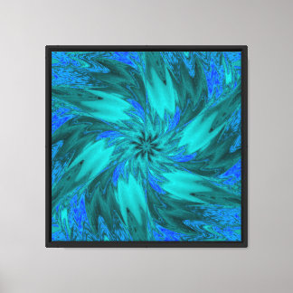 Wildflowers in Pastels 8 Canvas Print