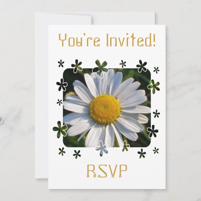 WILDFLOWERS INVITATION (Front)