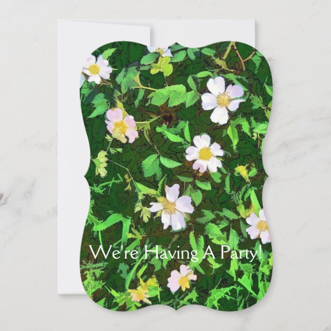 WILDFLOWERS INVITATION (Front)