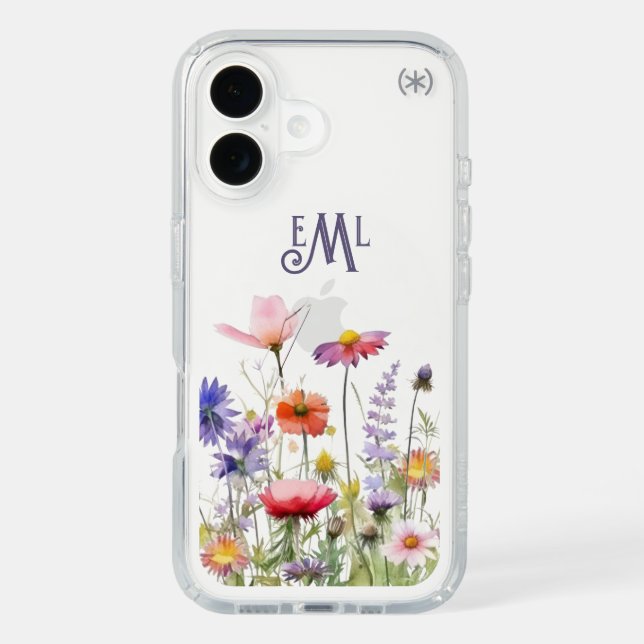 Wildflowers iPhone 16 Case (Front)