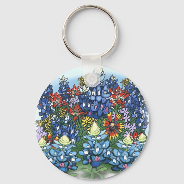 Wildflowers Keychain (Front)