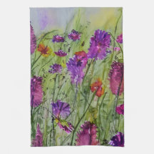 Wildflowers Kitchen Towel