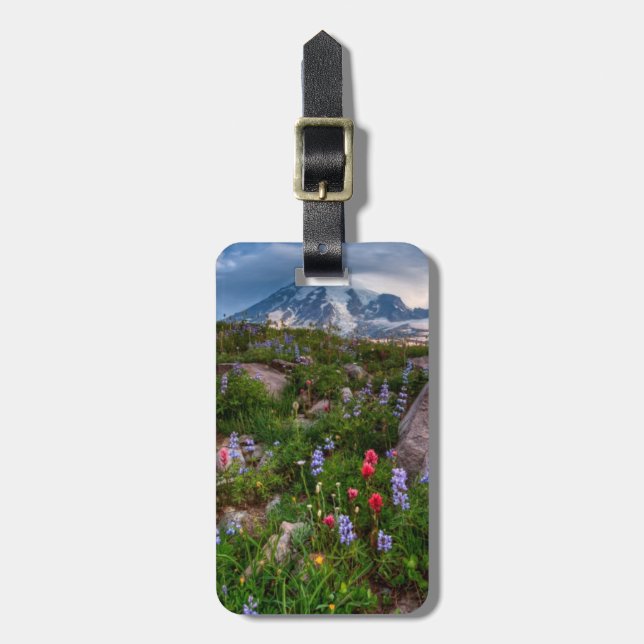 Wildflowers Luggage Tag (Front Vertical)