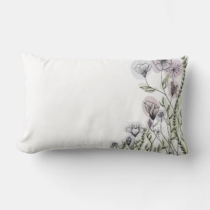 Wildflowers  lumbar pillow