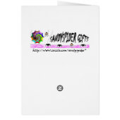 Wildflowers: Marsh Marigold Card (Back)