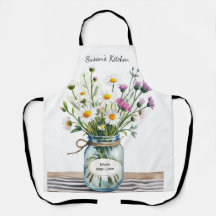 Wildflowers Mason Jar
