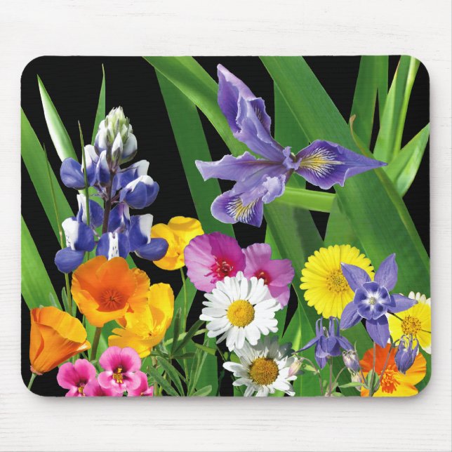 Wildflowers Mousepad (Front)