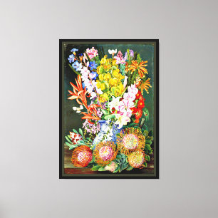 Wildflowers of Ceres, South Africa Canvas Print