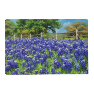 Wildflowers of Texas Art Placemat