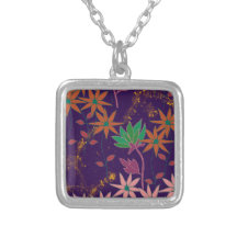 Wildflowers on Purple