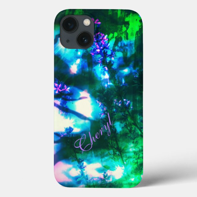Wildflowers Oriental Goth ipad mini case (Back)
