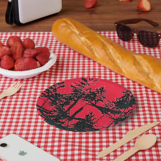 WILDFLOWERS PAPER PLATES (Picnic)