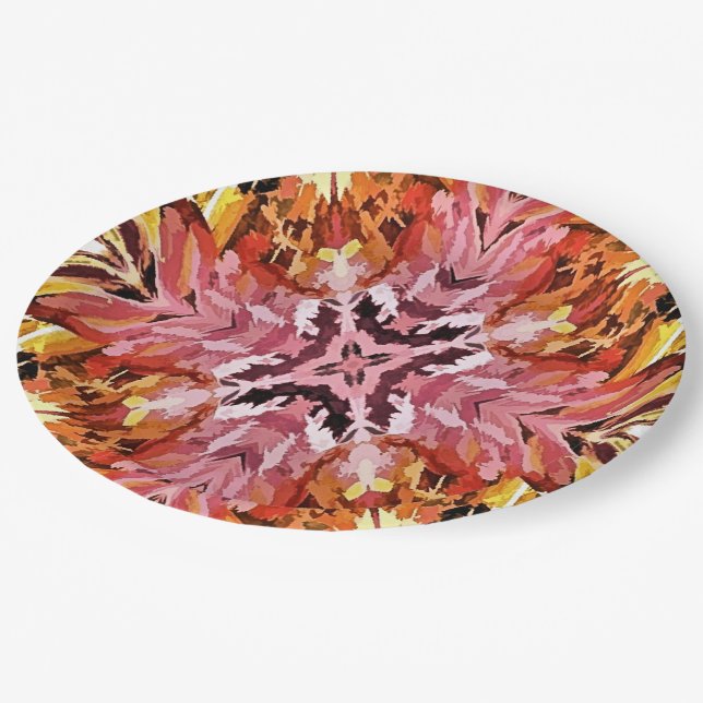 WILDFLOWERS PAPER PLATES (Angled)