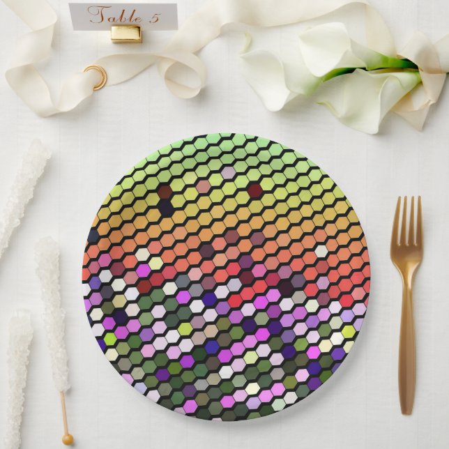 WILDFLOWERS PAPER PLATES (Wedding)