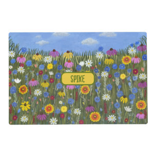 Wildflowers Pet Mat