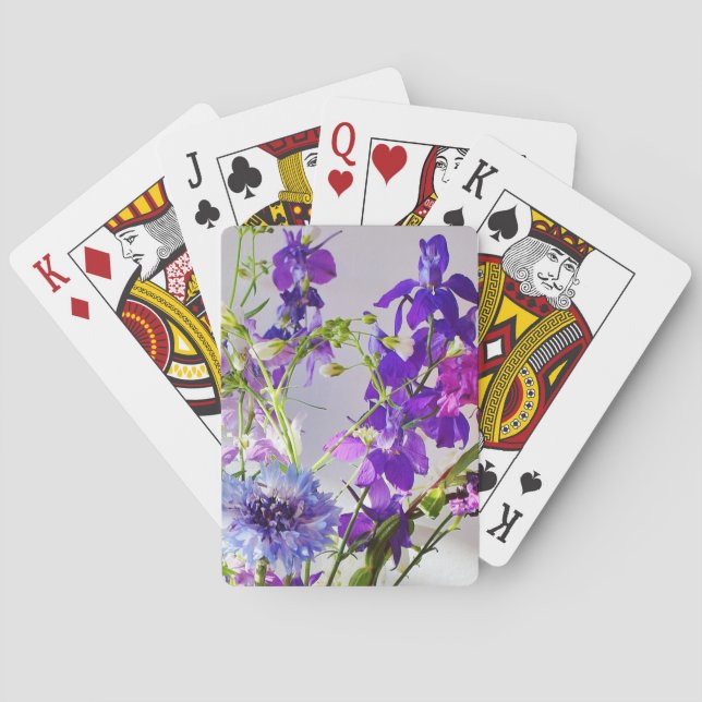 Wildflowers Poker Cards (Back)