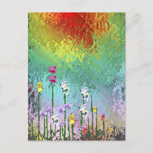 Wildflowers Postcard (Front)