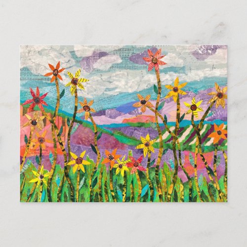Wildflowers Postcard
