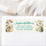 Wildflowers Return Address Labels