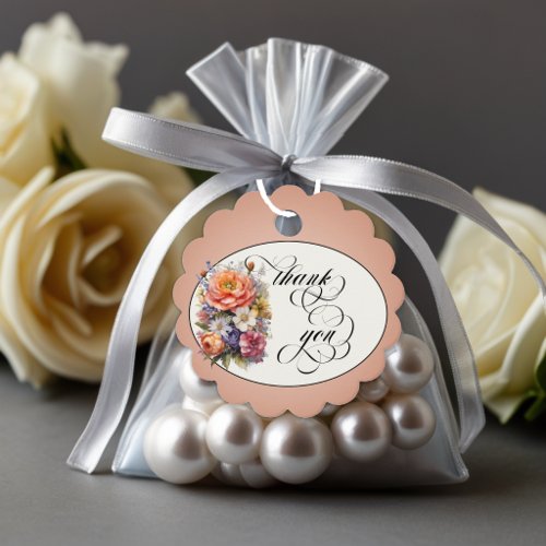 Wildflowers - Rose Gold Favor Tags