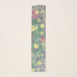 Wildflowers Scarf<br><div class="desc">This design came out of the inspiring MIID summer school, where the assignment was to design to homeland flora and I chose three wildflowers from our garden. Together with garden photos and illustrator, I found this magical little world where the majesty in the little flowers enchanted me for several weeks...</div>