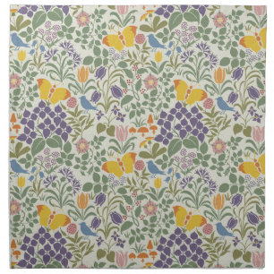 Wildflowers Set of 4, Dinner, 20" x 20" Napkin