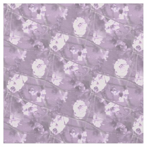 Wildflowers Shades of Lavender Fabric