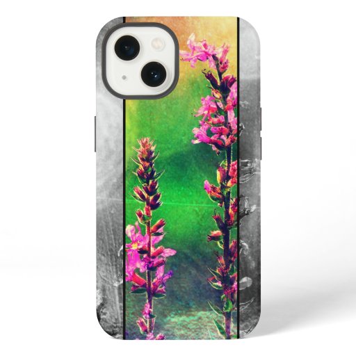 Wildflowers Stripe  iPhone 13 Case