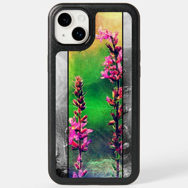 Wildflowers Stripe Otterbox iPhone Case (Back)