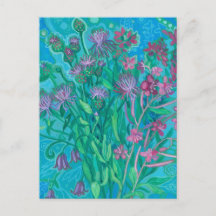 Wildflowers Summer Flowers Bouquet Floral Painting