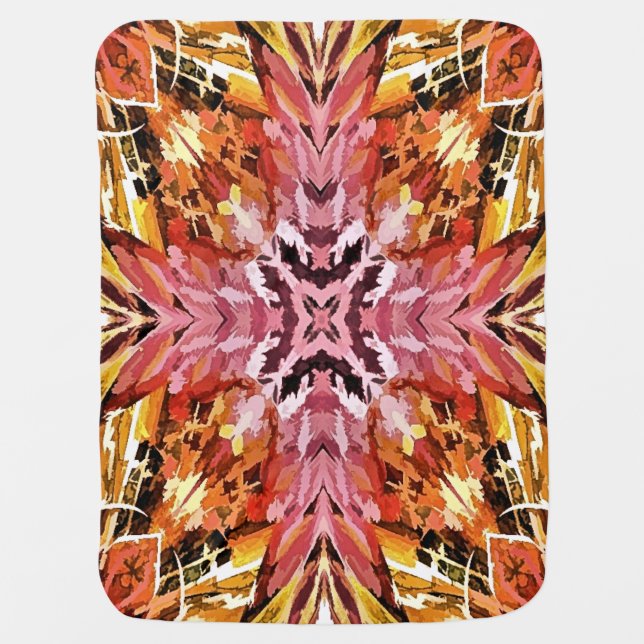 WILDFLOWERS SWADDLE BLANKET (Front)