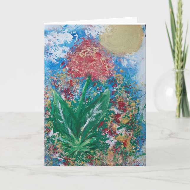 Wildflowers Thank You Card (Front)