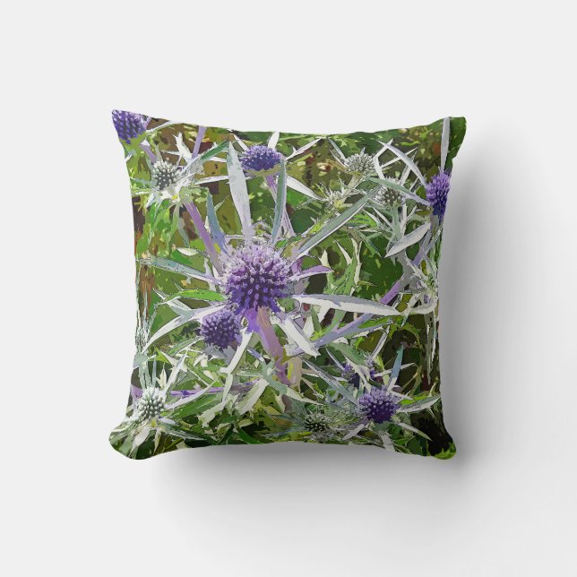 WILDFLOWERS THROW PILLOW (Front)