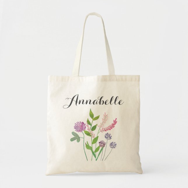 Wildflowers Tote Bag (Front)